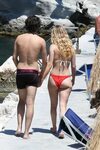GRACE VAN PATTEN in Bikini at a Beach in Ischia 07/15/2019 -